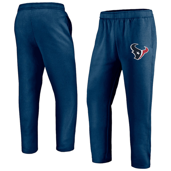 Men's Houston Texans Navy From Tracking Sweatpants